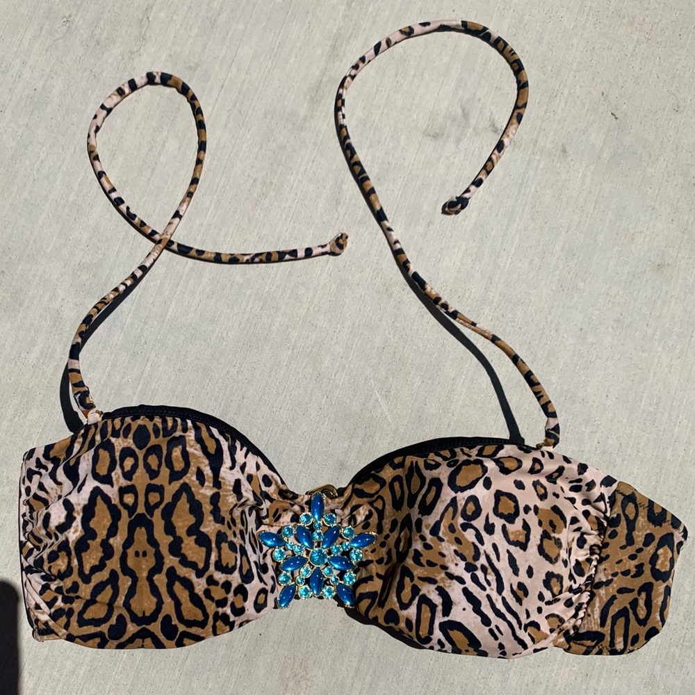 Victoria’s secret swim top cheetah